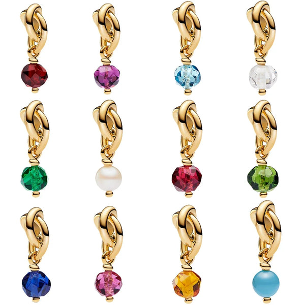 Birthstone Eternity Charms Jewelry Gift