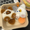 Kawaii Neko Furbaby Plush Keychain