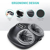 Nekteck Foot Massager Heating Therapy Air Compression Shiatsu Knead Roller Muscle Relaxation Electric Foot Massage Machine