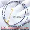 Fashion Faceted 2mm Beads Necklace | Mini Natural Stone Amethyst Quartz Agate Choker
