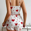 Sweet Heart Pajama Top & Shorts