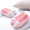 Cute Gingham Cotton Slippers