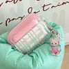 Cute Pink Bows Airpods Case