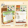 Kawaii Panda 2026 Desk Calendar
