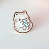 Cute Tiny Cat Enamel Pins