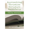 Approaching Christian Scripture Faithfully - Paperback