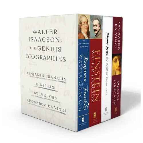 Walter Isaacson: The Genius Biographies: Benjamin Franklin, Einstein, Steve Jobs, and Leonardo Da Vinci - Paperback