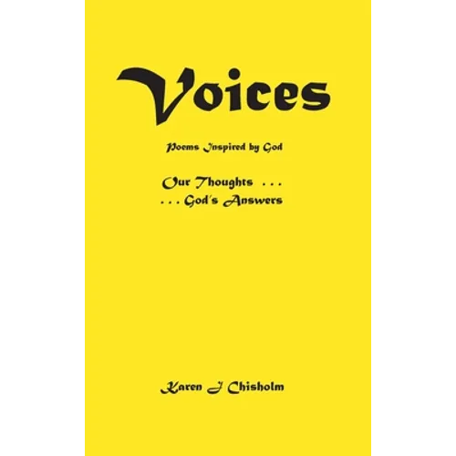 Voices: Poems Inspired by God - Hardcover