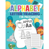 Alphabet Letter Tracing For Preschoolers: Handwriting Practice Book for Kids Ages 3-5, Blank Dotted Pre-k Writing Workbook - Paperback