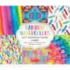 Rainbow Watercolors Gift Wrapping Papers - 6 Sheets: 24 X 18 Inch Wrapping Paper - Paperback