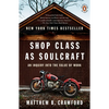 Shop Class as Soulcraft: An Inquiry into the Value of Work - Paperback