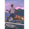 The Running Log and Plan Book: Running Log Books, Running Journal, Running Training Diary, Track Distance, Date, Time, Pace, HR, Rest HR, Run Type, Sh - Paperback
