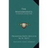 The Mahabharata: A Critical Study 1934 - Hardcover