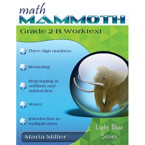 Math Mammoth Grade 2-B Student Worktext - Paperback