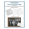Family Maps of Attala County, Mississippi - Paperback