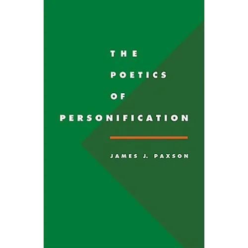 The Poetics of Personification - Paperback