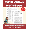 Math Drills Workbook, Additions and Subtractions with 2,3 Numbers, Grades 1-3: Over 1100 Math Drills; Adding and Subtracting with 2 and 3 Numbers-100 - Paperback
