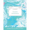 Adult Coloring Journal: Cocaine Anonymous (Sea Life Illustrations, Turquoise Marble) - Paperback