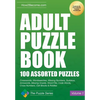 Adult Puzzle Book: 100 Assorted Puzzles - Paperback
