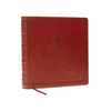Nabre XL, Catholic Edition, Leathersoft, Brown, Comfort Print: Holy Bible - Imitation Leather