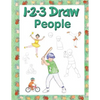 123 Draw People: A step by step drawing guide for young artists - Paperback