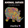 Animal Safari Coloring Book: Coloring Book for Adults: Beautiful Designs for Stress Relief, Creativity, and Relaxation - Paperback