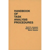 Handbook of Task Analysis Procedures - Hardcover