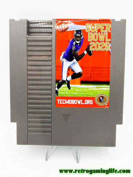 Tecmo Super Bowl 2026 (NES) Rev 1 (Reproduction)