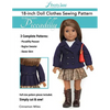 Liberty Jane 18 Inch Doll Clothes Pattern Euro Libby: Piccadilly - Paperback