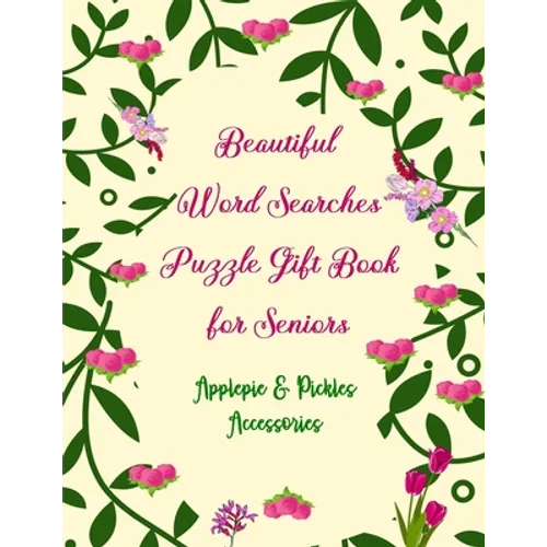 Beautiful Word Searches Puzzle Gift Book for Seniors: Large-Print Brain Boosting Christian Bible (Old & New Testament) Word Search Book Gift Idea for - Paperback