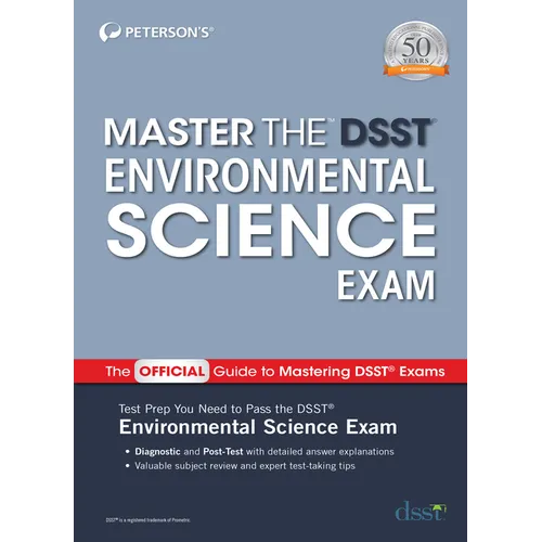 Master the Dsst Environmental Science Exam - Paperback