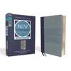 NIV Study Bible, Fully Revised Edition, Personal Size, Leathersoft, Navy/Blue, Red Letter, Comfort Print - Imitation Leather