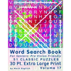 Word Search Book For Seniors: Pro Vision Friendly, 51 Classic Puzzles, 30 Pt. Extra Large Print, Vol. 17 - Paperback