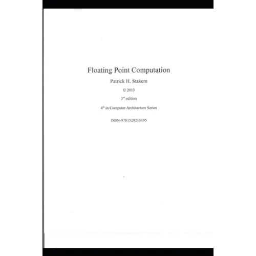 Floating Point Computation - Paperback