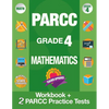 Parcc Grade 4 Mathematics: Workbook and 2 Parcc Practice Tests, Parcc Test Prep Grade 4 Common Core, Grade 4 Mathematic Parcc, Grade 4 Math Workb - Paperback