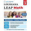 LEAP Test Prep: 3rd Grade Math Practice Workbook and Full-length Online Assessments: : LEAP Study Guide - Paperback