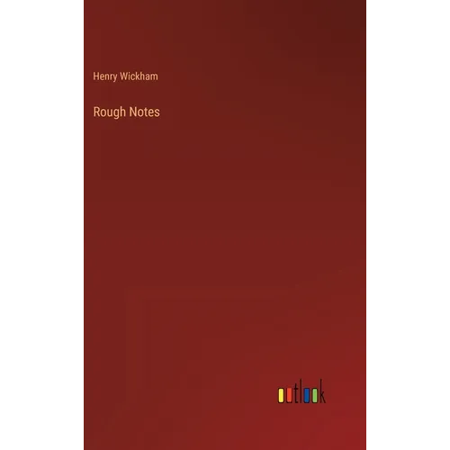 Rough Notes - Hardcover