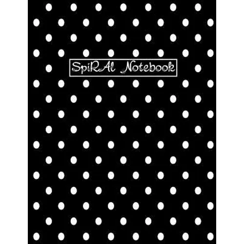 Spiral Notebook: Spiral Journal/ Notebook with Blank Pages - Total 100 Pages Sheets, Dotted Notebook, Size 8.5 x 11 - Paperback