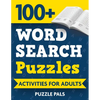 100+ Word Search Puzzles: Activities For Adults - Paperback