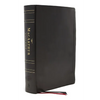 Nasb, MacArthur Study Bible, Black Genuine Leather, Thumb Indexed, 1995 Text, Comfort Print: Unleashing God's Truth One Verse at a Time (Holy Bible, N - Leather