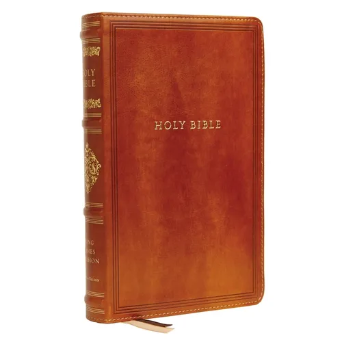 Kjv, Sovereign Collection Bible, Personal Size, Leathersoft, Brown, Red Letter Edition, Comfort Print: Holy Bible, King James Version - Imitation Leather