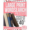 Large Print Wordsearches Puzzles Popular Books of the 40s: Giant Print Word Searches for Adults & Seniors - Paperback