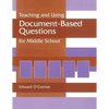 Teaching and Using Document-Based Questions for Middle School - Paperback