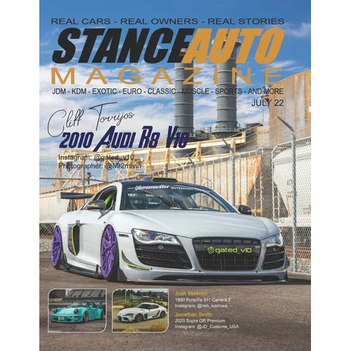 Stance Auto Magazine July 2022 - Paperback