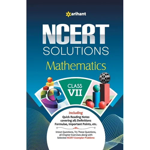 NCERT Solutions Mathematics for class 7th - Paperback