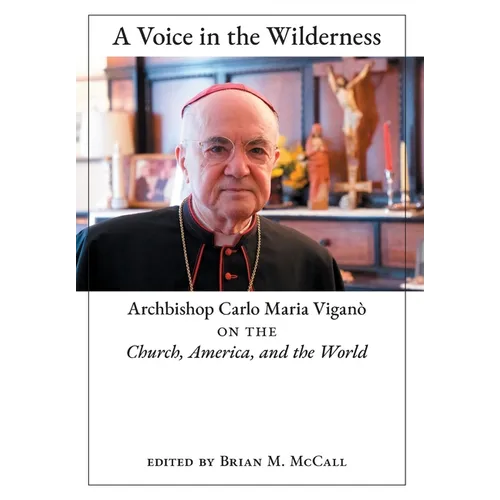 A Voice in the Wilderness: Archbishop Carlo Maria Viganò on the Church, America, and the World - Hardcover