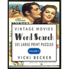 Vintage Movies Word Search: 101 Large Print Word Search Puzzles - Paperback