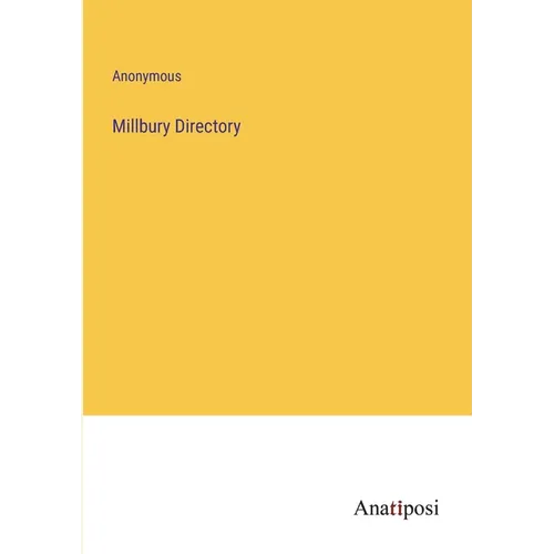 Millbury Directory - Paperback