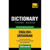Theme-based dictionary British English-Ukrainian - 7000 words - Paperback