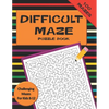 Difficult Maze Puzzle Book Challenging Mazes For Kids 8-12: A Challenging Maze Puzzle Book For Teens & Kids Aged 8-12 (200 Mazes) - Paperback